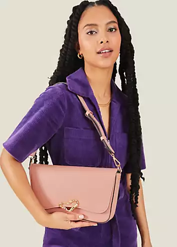 Accessorize Molten Detail Shoulder Bag | Grattan