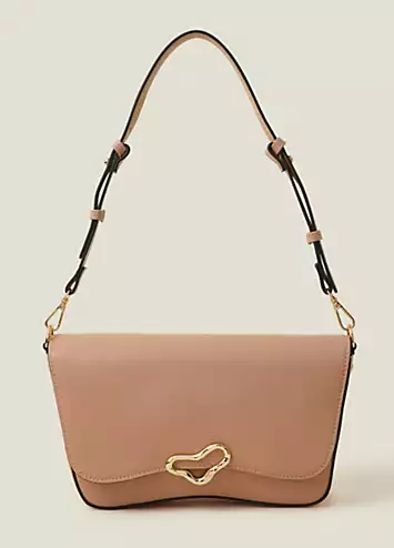 Accessorize Molten Detail Shoulder Bag | Grattan