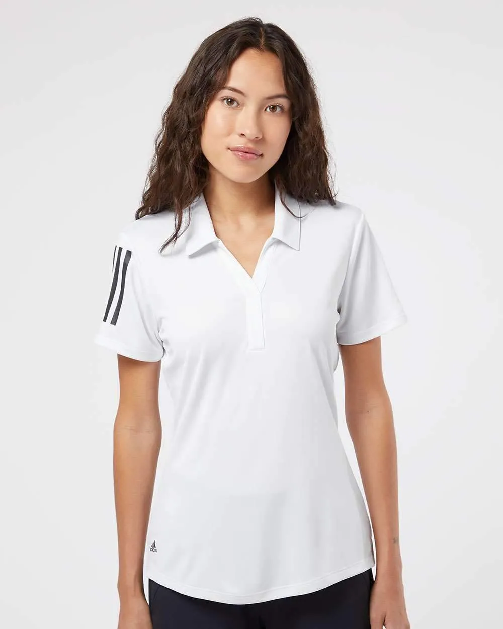 adidas - Women's Floating 3-Stripes Polo