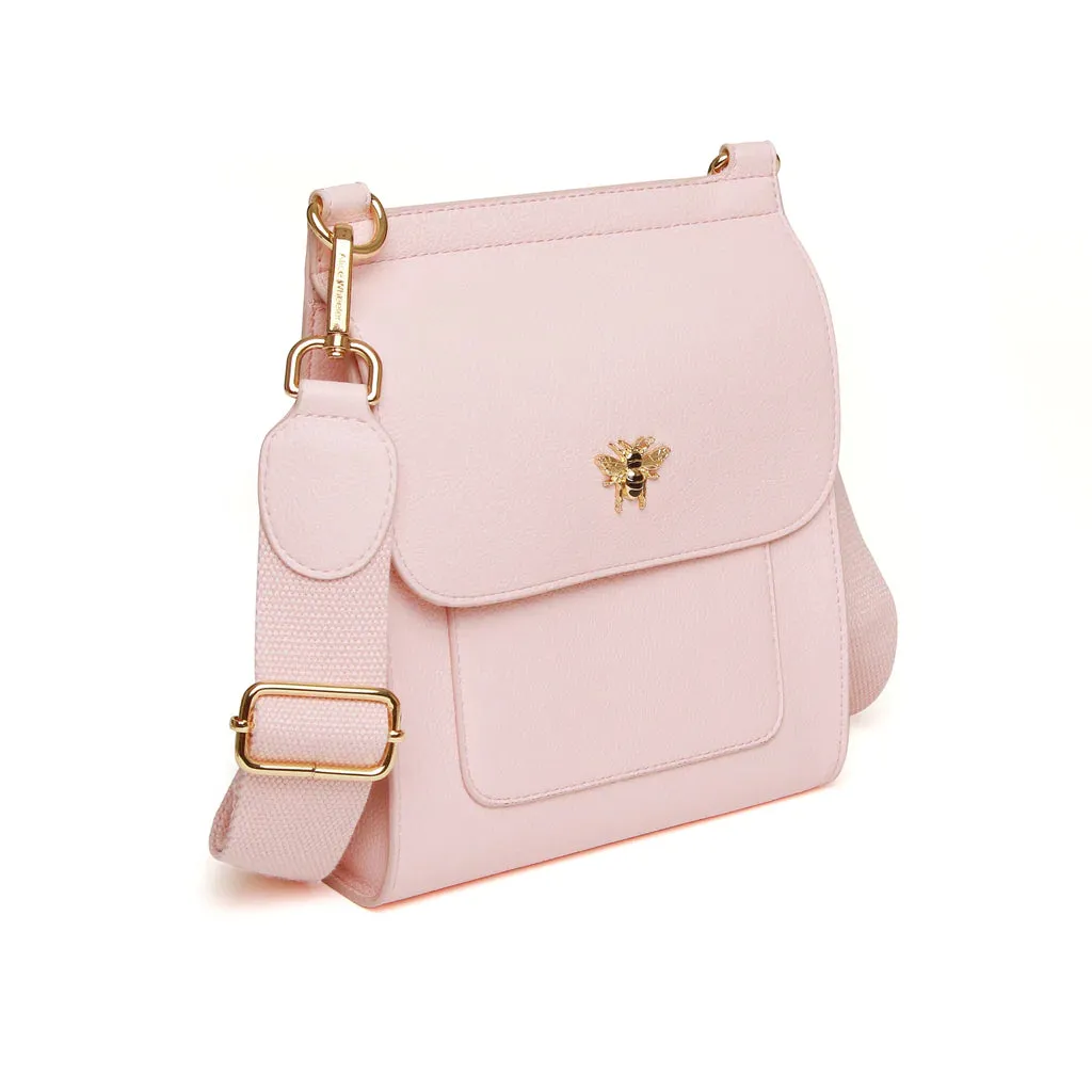 Alice Wheeler Bloomsbury Cross Body Bag Pastel Pink