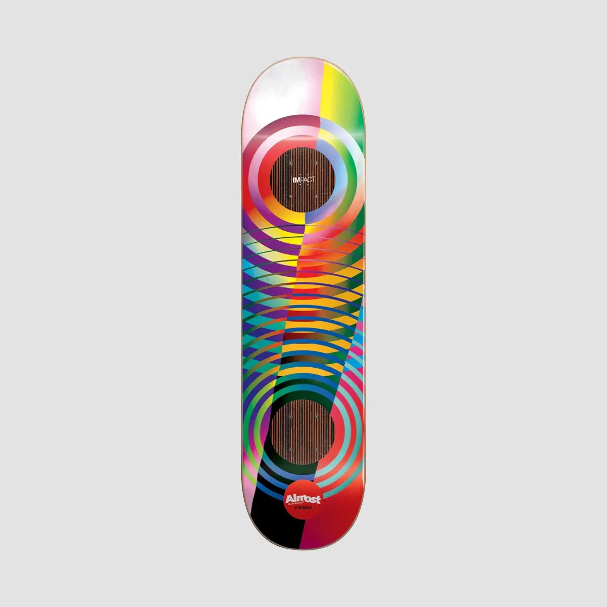 Almost Gradient Cuts Impact Skateboard Deck Youness Amrani - 8.375