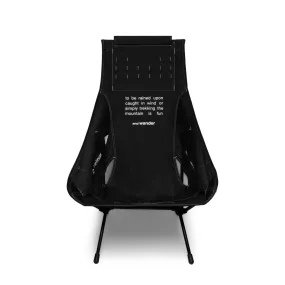 AND WANDER X HELINOX FOLDING CHAIR NO.2 BLACK | Bodega