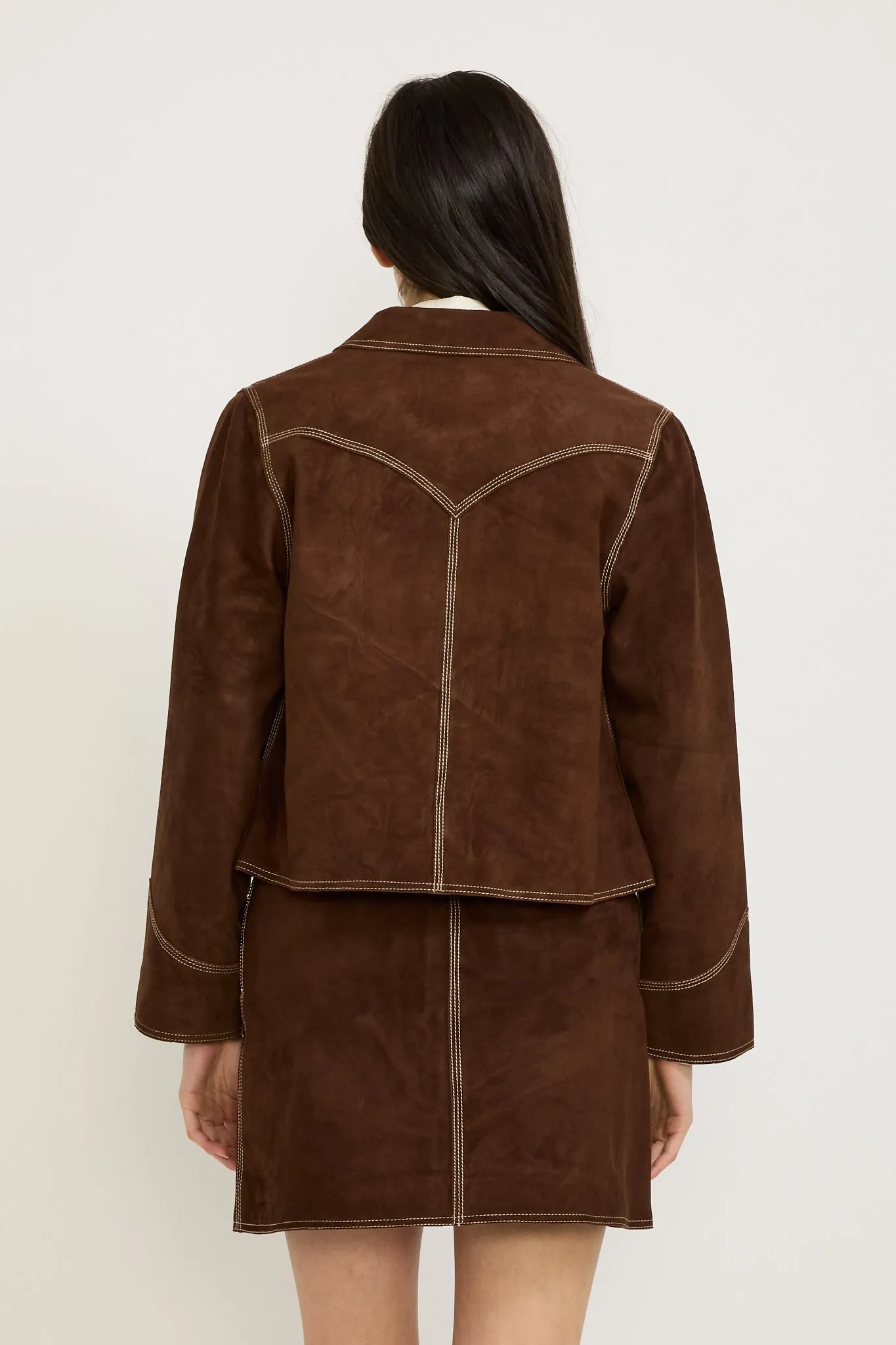 Anja Western Suede Jacket Bruno