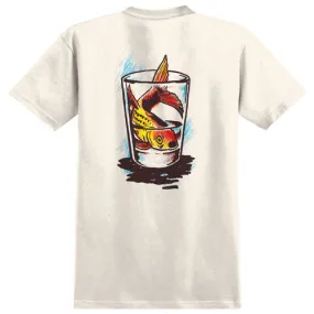 Anti Hero Skateboards Shirt Fish Bowl Cream