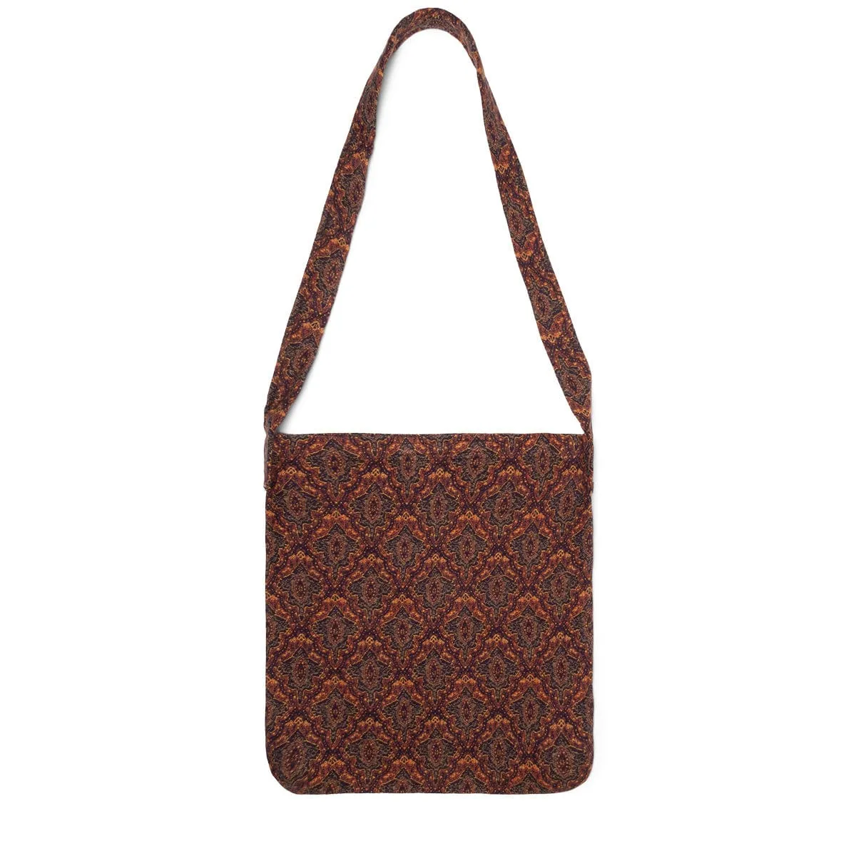 ARABESQUE JACQUARD BOOK BAG RUST | Bodega