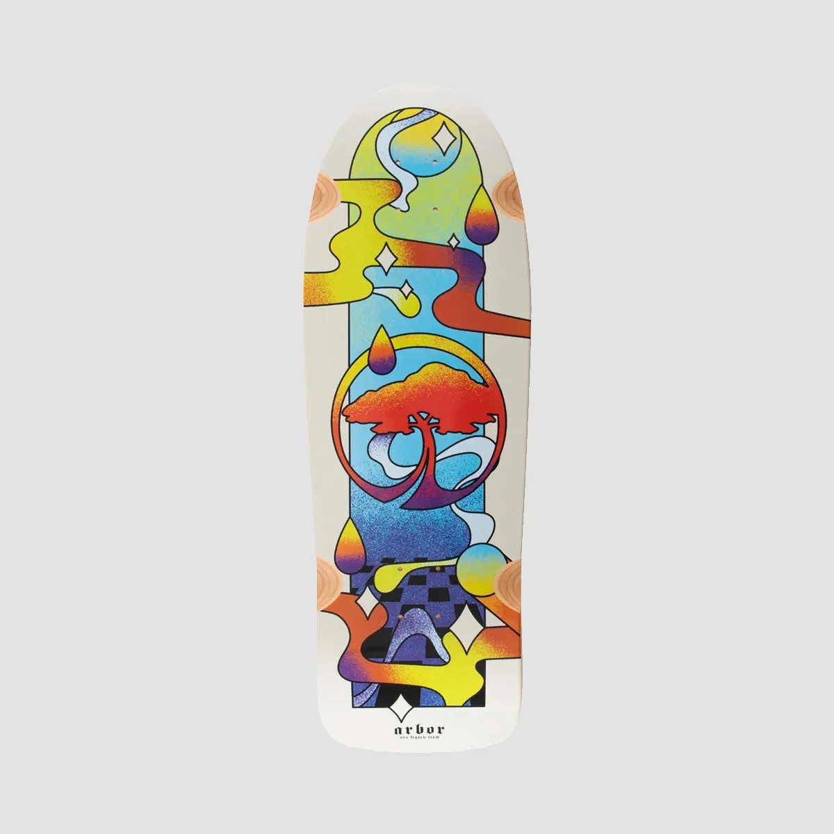 Arbor Team Legacy Oso Tripped Skateboard Deck - 10