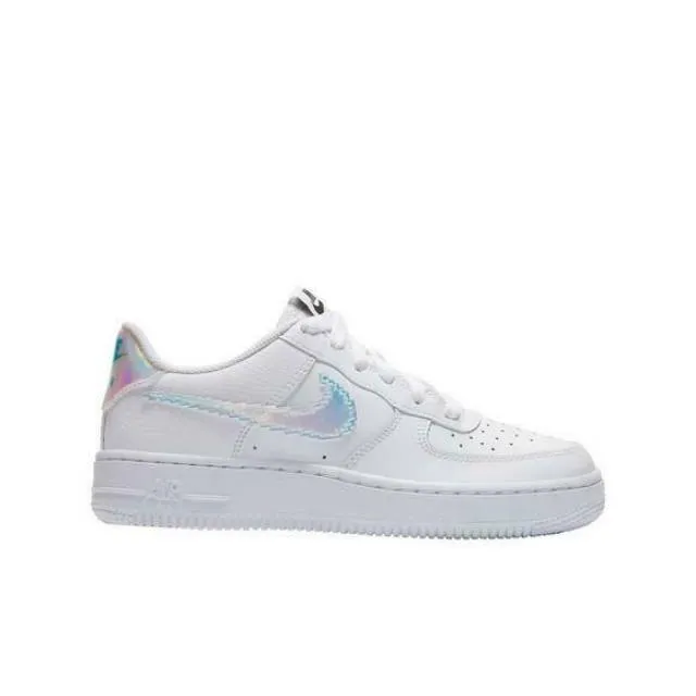 AUTHENTIC NIKE AIR FORCE 1 White Iridescent Pixel CW1577...