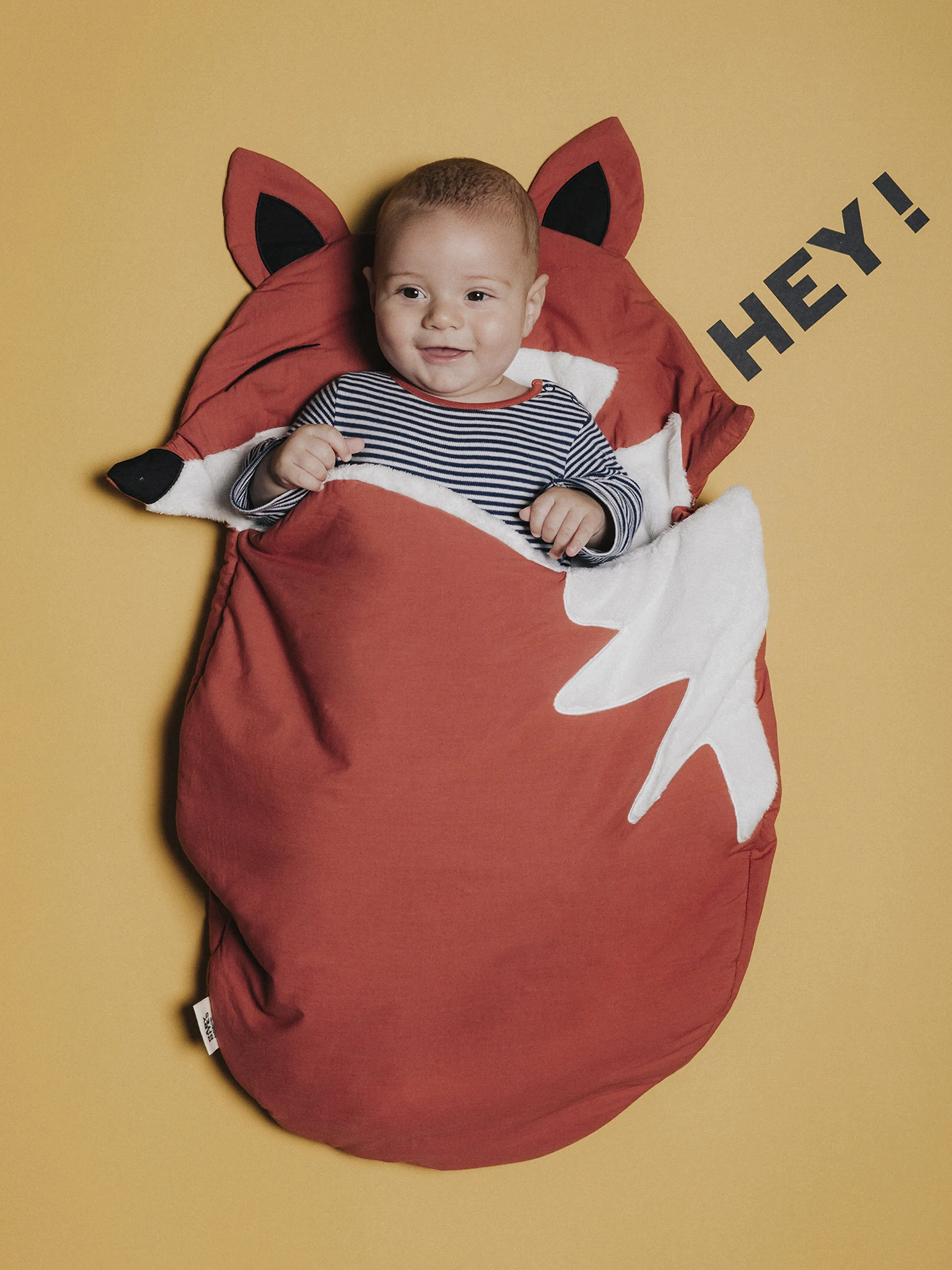 Baby Bites Baby Fox Sleeping Bag in Brown