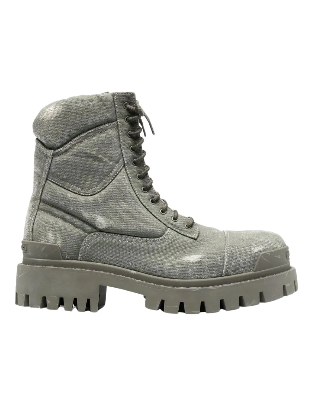 Balenciaga Boot Commander Green