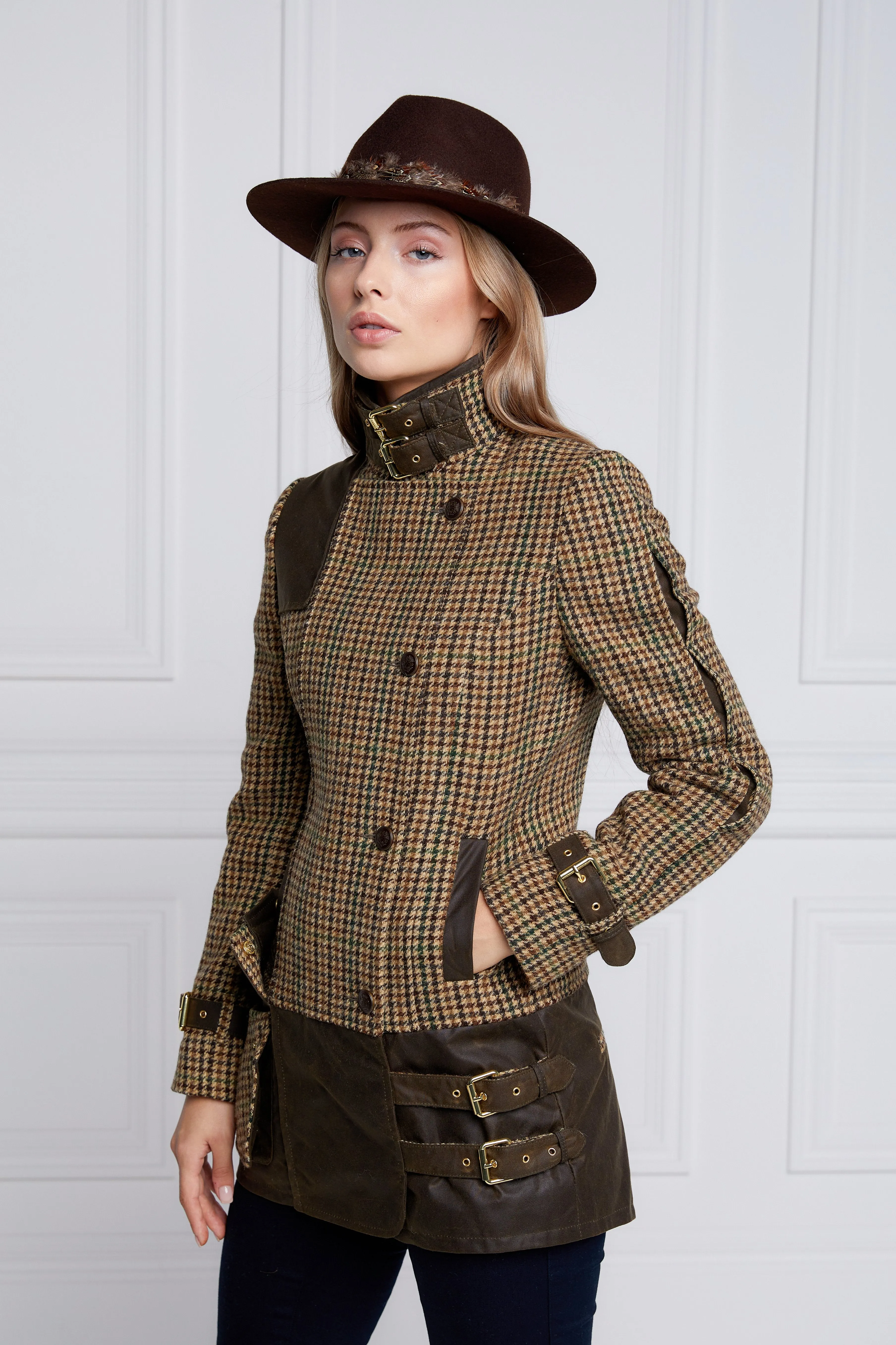 Balmoral Field Jacket (Hailes Green Tweed)