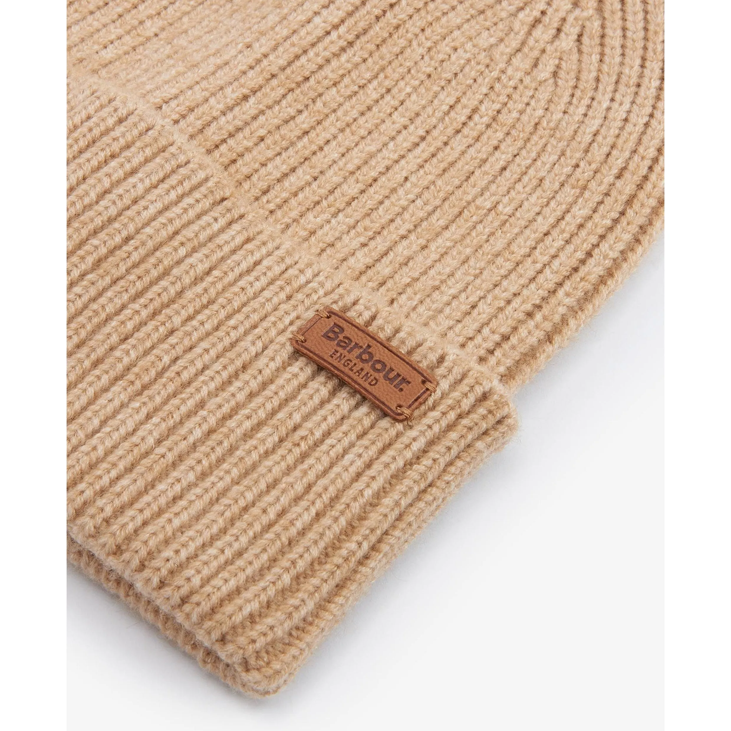 Barbour Aubrey Beanie & Scarf Gift Set in Camel LGS0096CM31