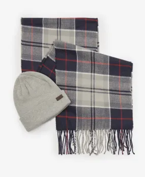 Barbour Swinton & Galingale Beanie & Scarf Gift Set