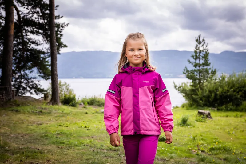 Bergans Kids' Lilletind Jacket Ibis Rose/Fandango Purple | Buy Bergans Kids' Lilletind Jacket Ibis Rose/Fandango Purpl