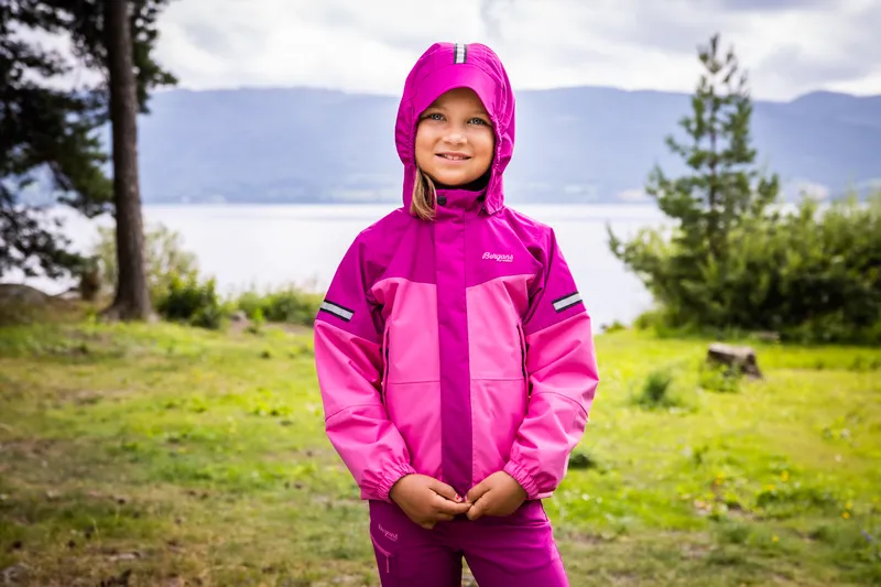 Bergans Kids' Lilletind Jacket Ibis Rose/Fandango Purple | Buy Bergans Kids' Lilletind Jacket Ibis Rose/Fandango Purpl