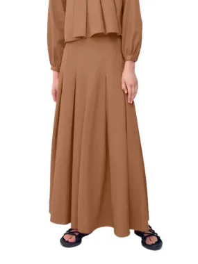 Bird & Knoll Aurora Skirt Brown