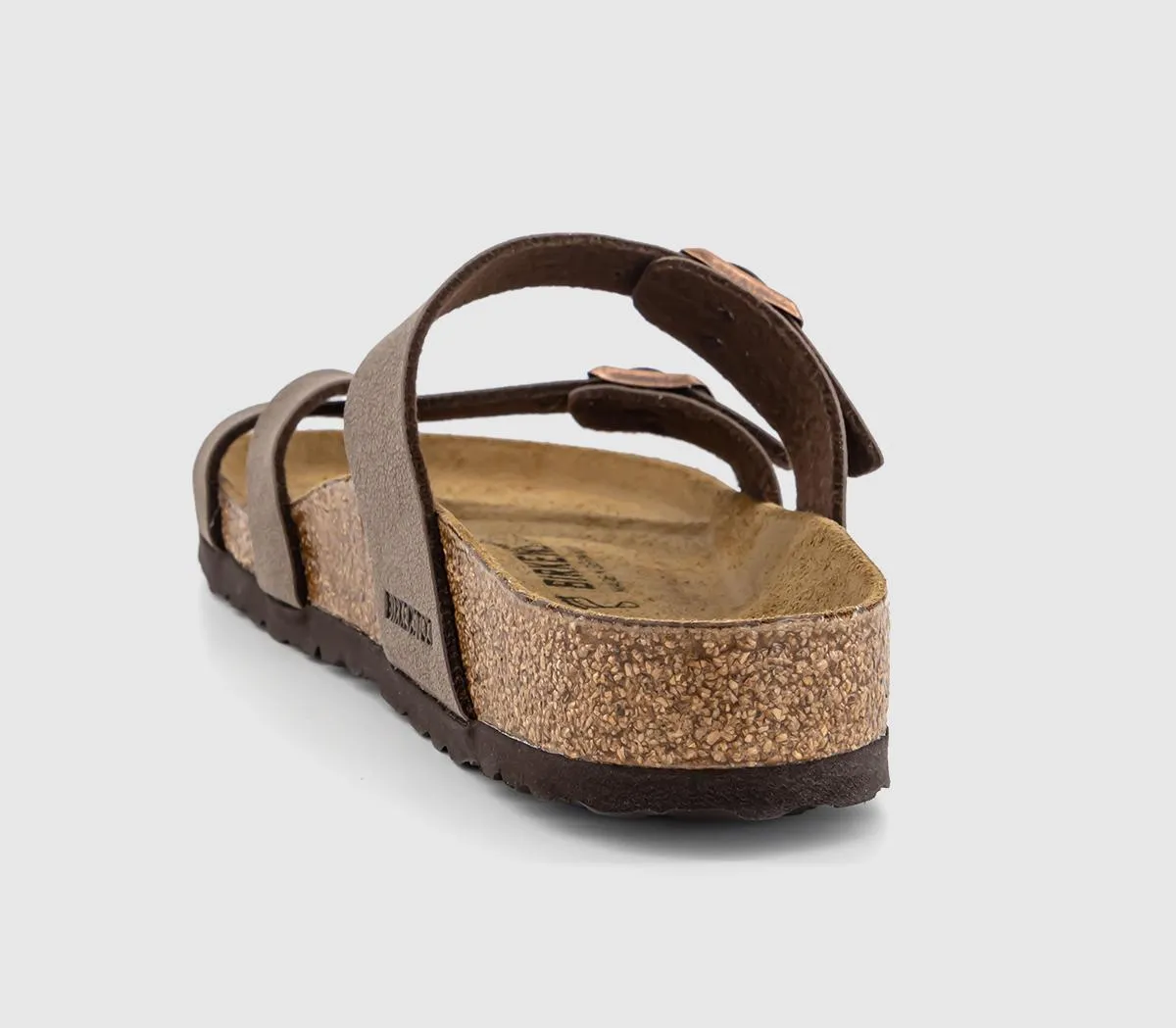 BIRKENSTOCK Mayari Cross Strap Sandals Mocha