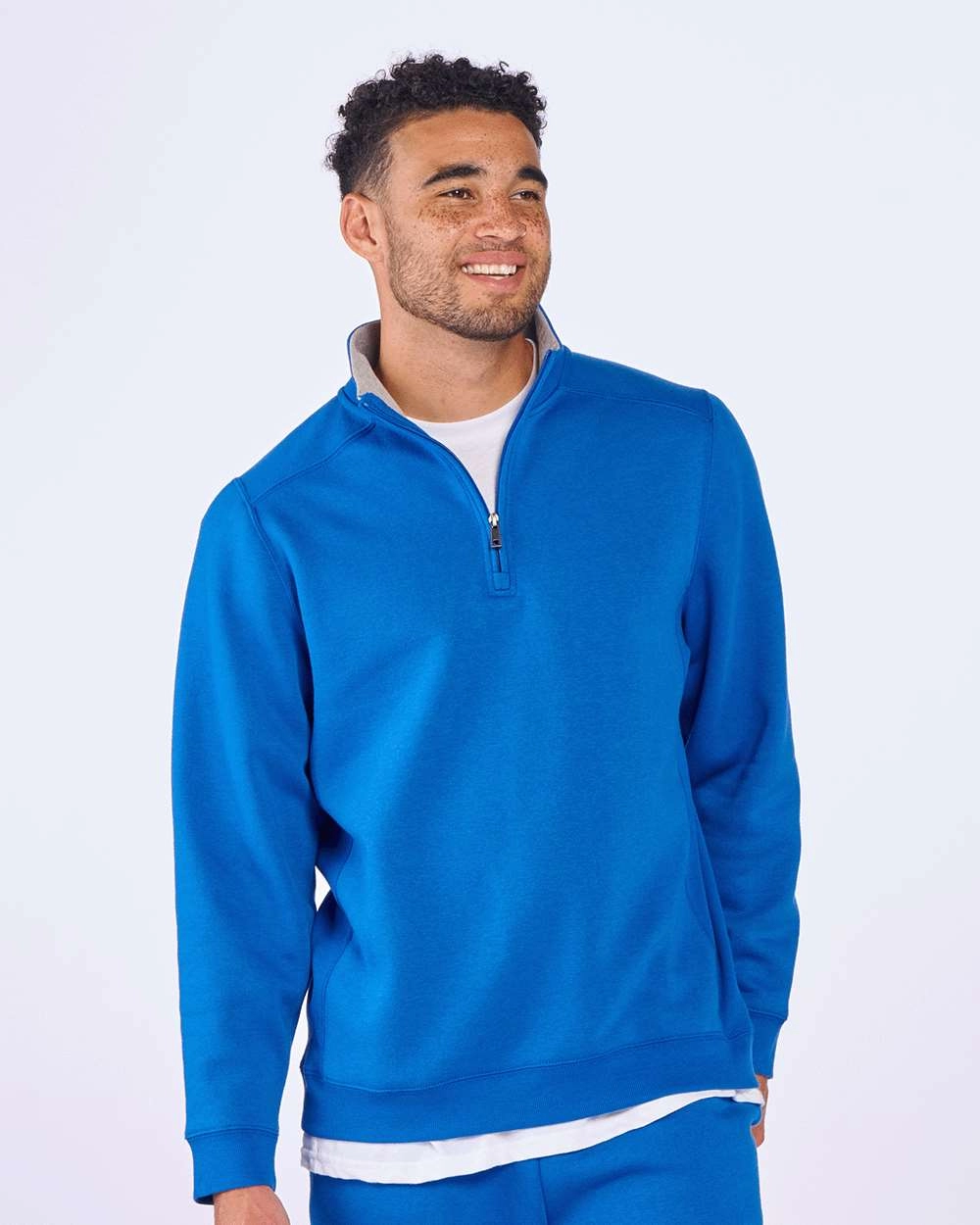 Boxercraft BM5202 Fleece Quarter-Zip Pullover SKU: BM5202