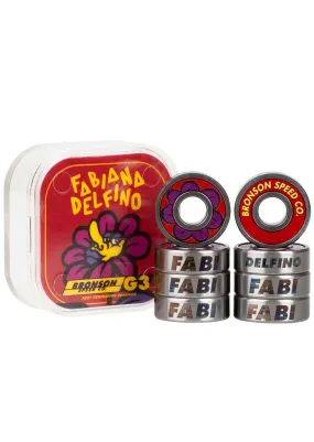 Bronson G3 Fabiana Delfino Skateboard Bearings