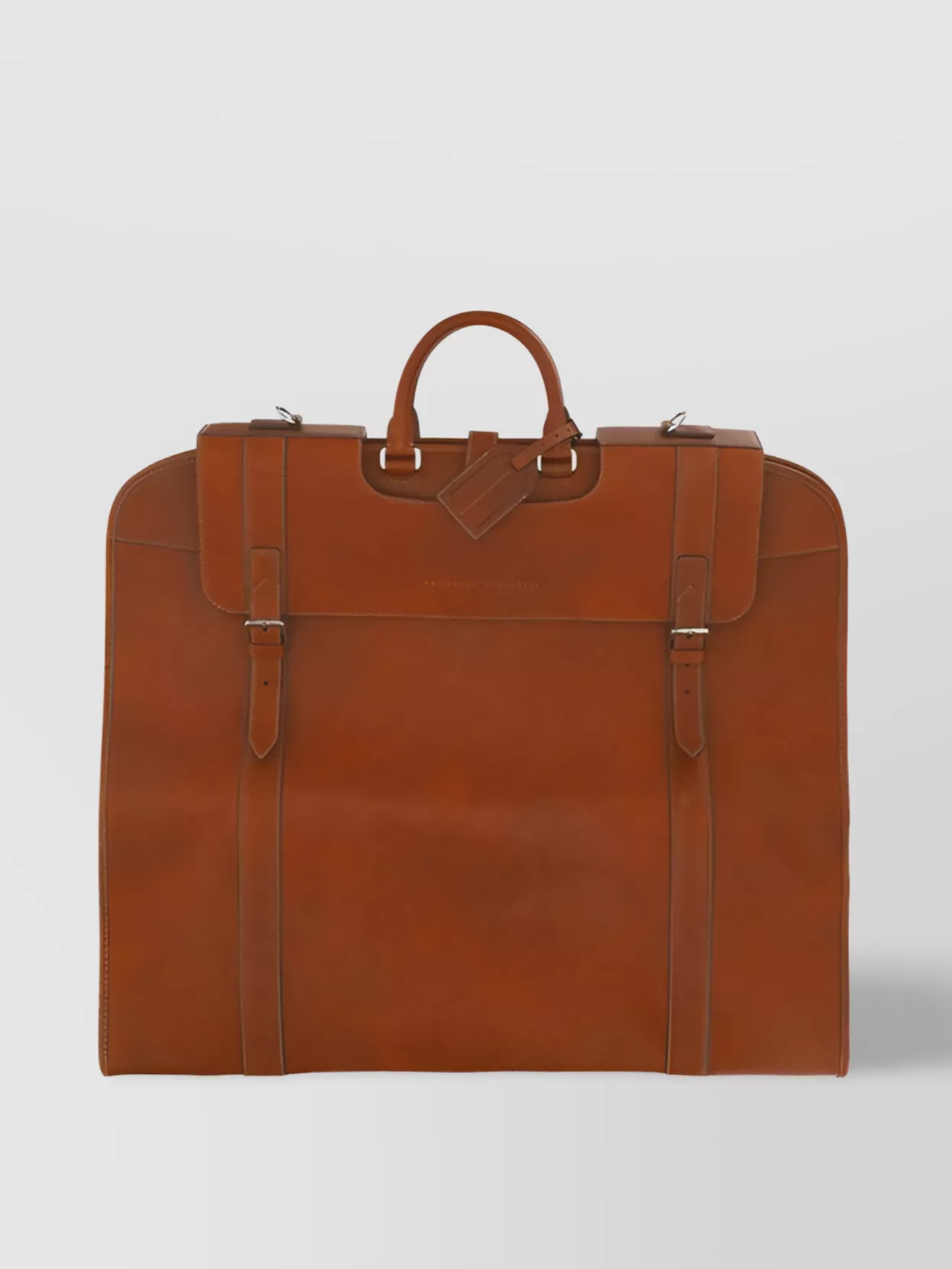 Brunello Cucinelli   Leather travel garment bag