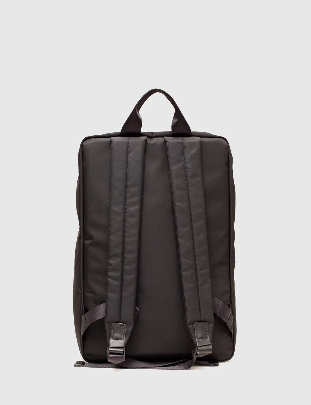 Buddy Luster Zip-up Backpack - Black