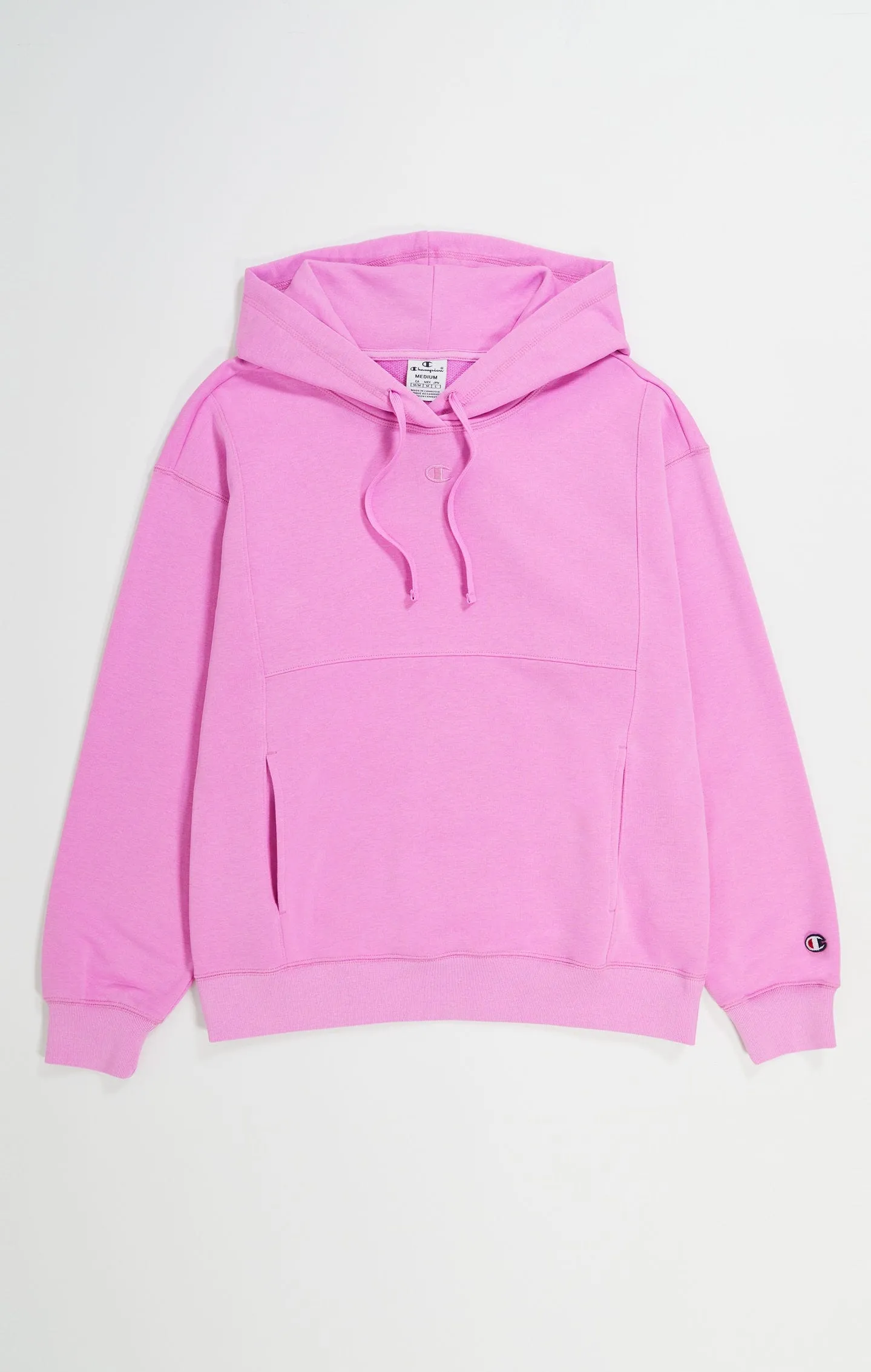  C Logo Relaxed Fit Lightweight Hoodie     