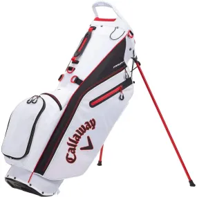 Callaway 2021 Fairway C Stand Bag - White/Black/Red