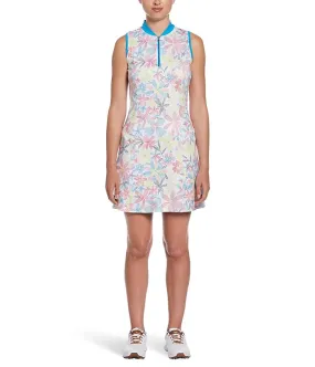 Callaway Chevron Floral Sleeveless Dress Women's