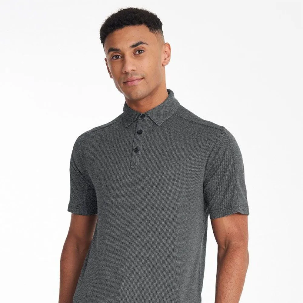 Callaway - Denim Jacquard Polo Shirt - CW031