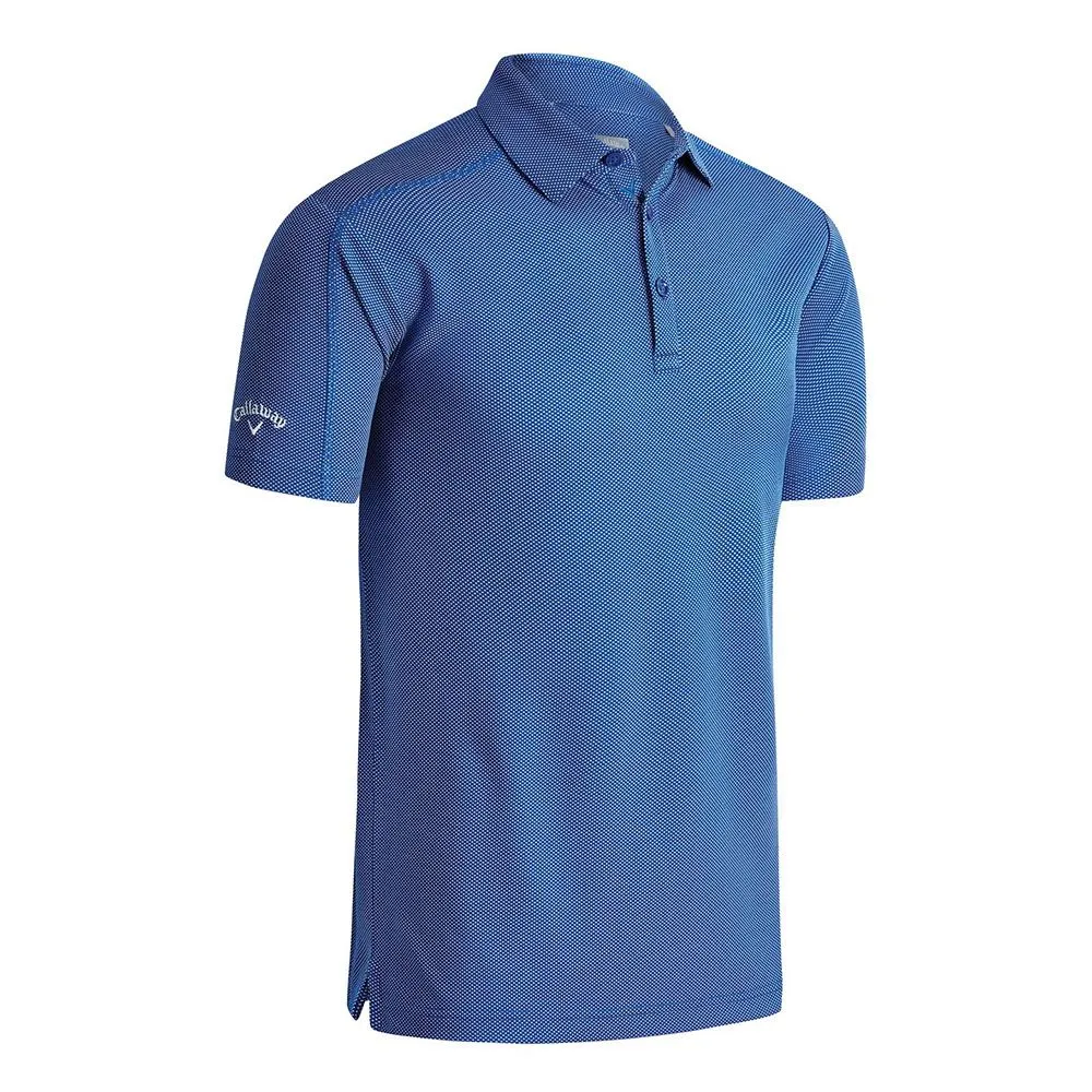 Callaway - Denim Jacquard Polo Shirt - CW031