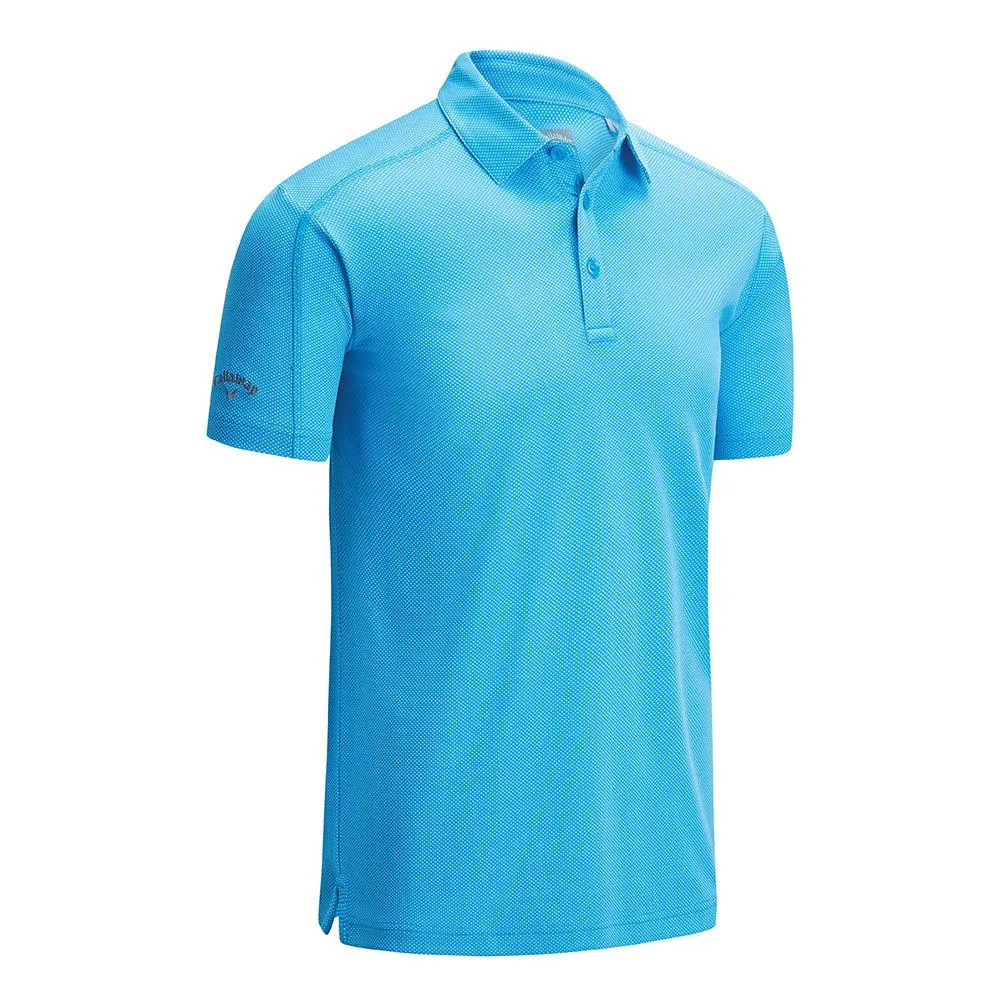 Callaway - Denim Jacquard Polo Shirt - CW031