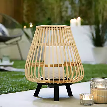 Catalina Bamboo Indoor & Outdoor Lantern | Kaleidoscope