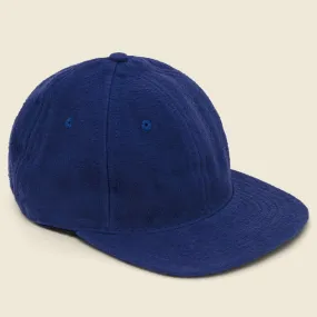 Chamois Baseball Cap - Indigo