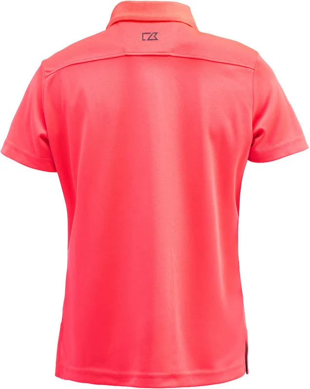 Cutter & Buck Ladies neon shortsleeve polo