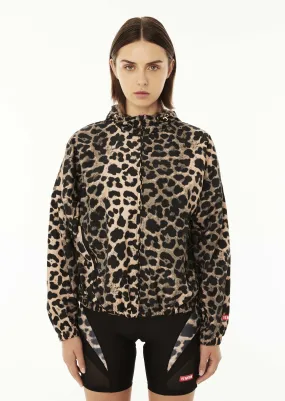 DOWNFORCE JACKET IN ANIMAL PRINT