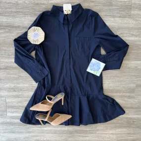 Drew Dress Navy