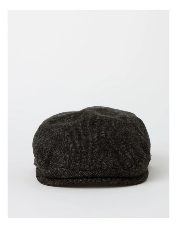 Driving Cap in Charcoal