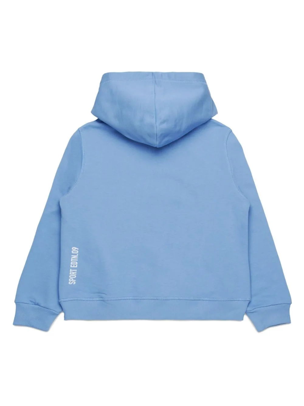 DSQUARED2 KIDS logo-print cotton hoodie - Blue