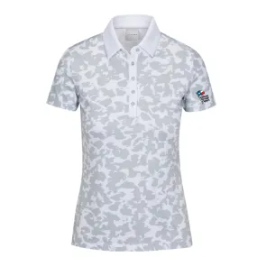 Dunning White Stella Jersey Performance Polo