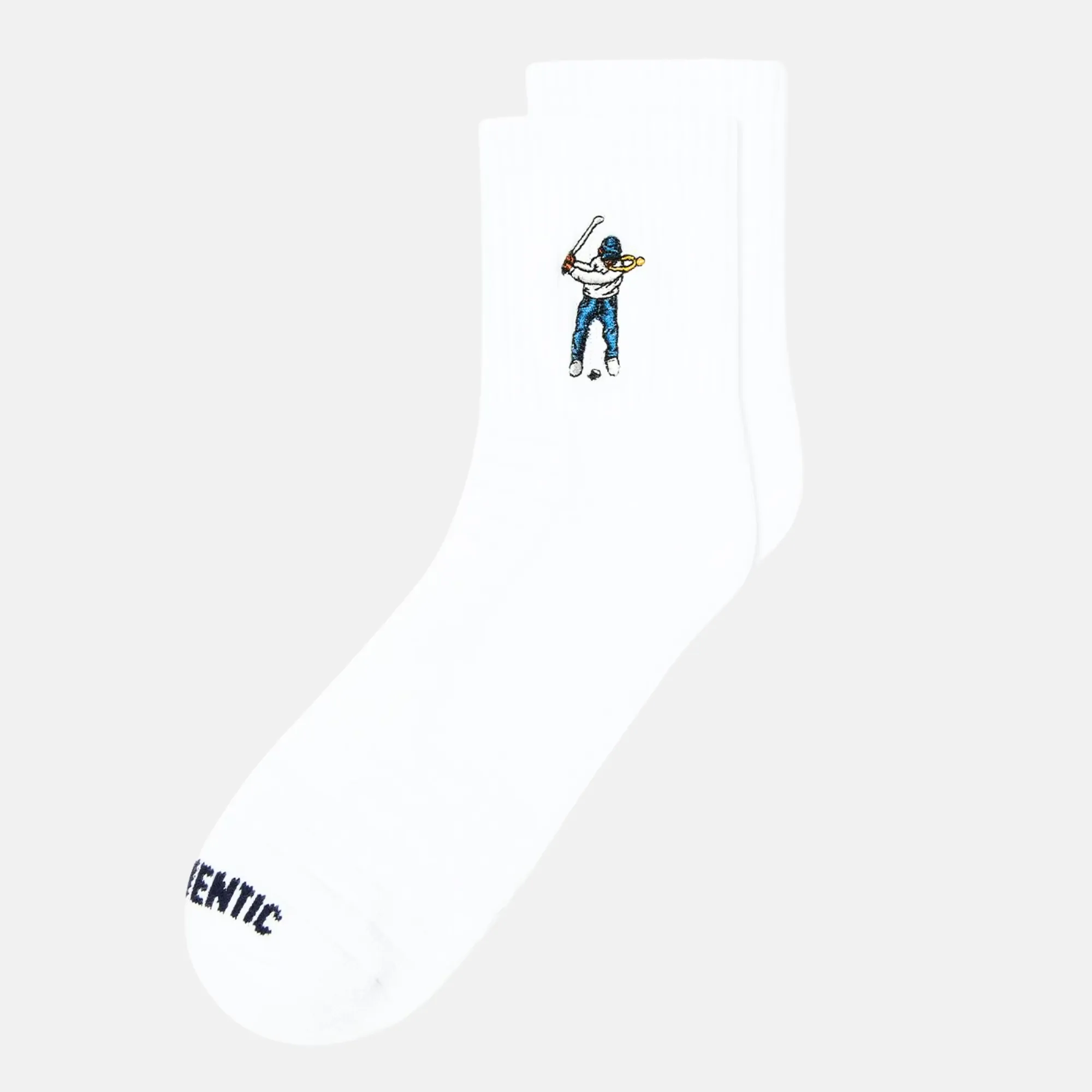 Eastside Golf White Ankle Logo Socks