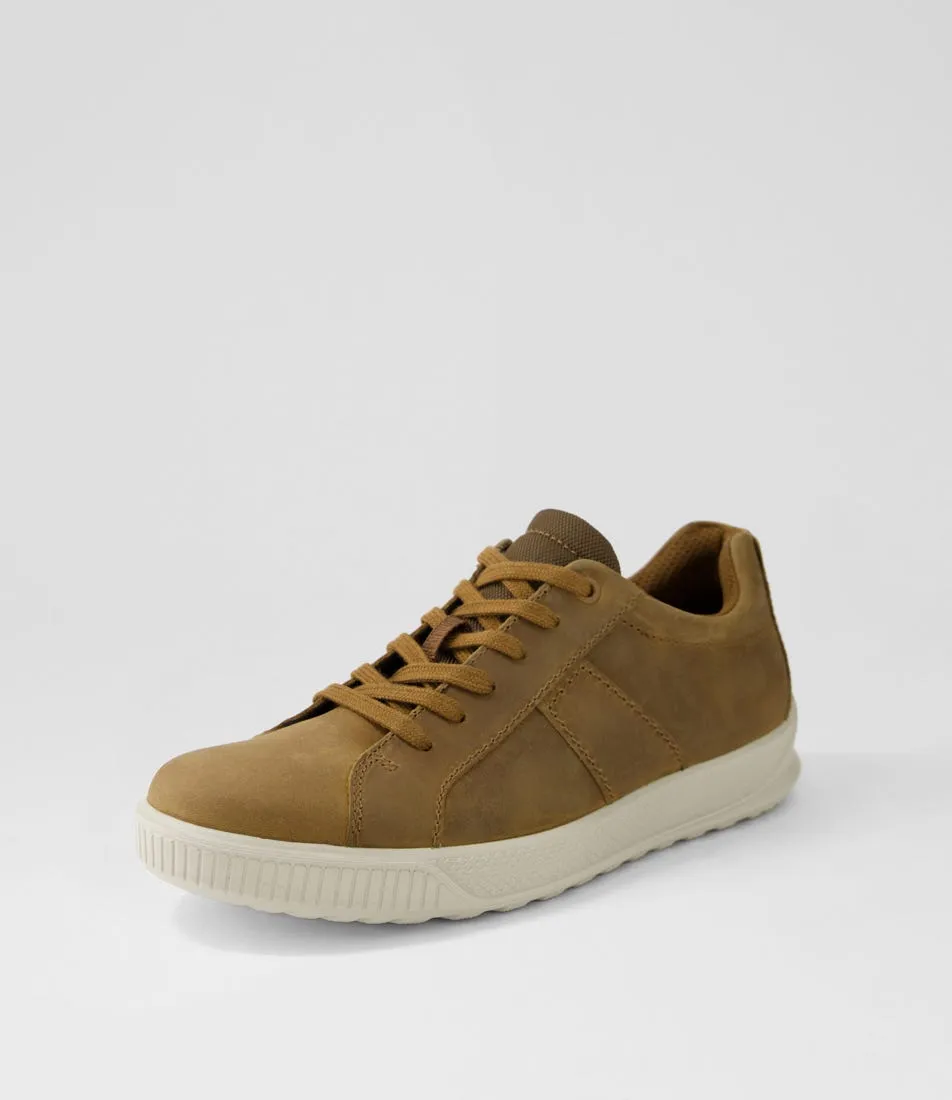 ECCO Byway Camel Nubuck Sneakers