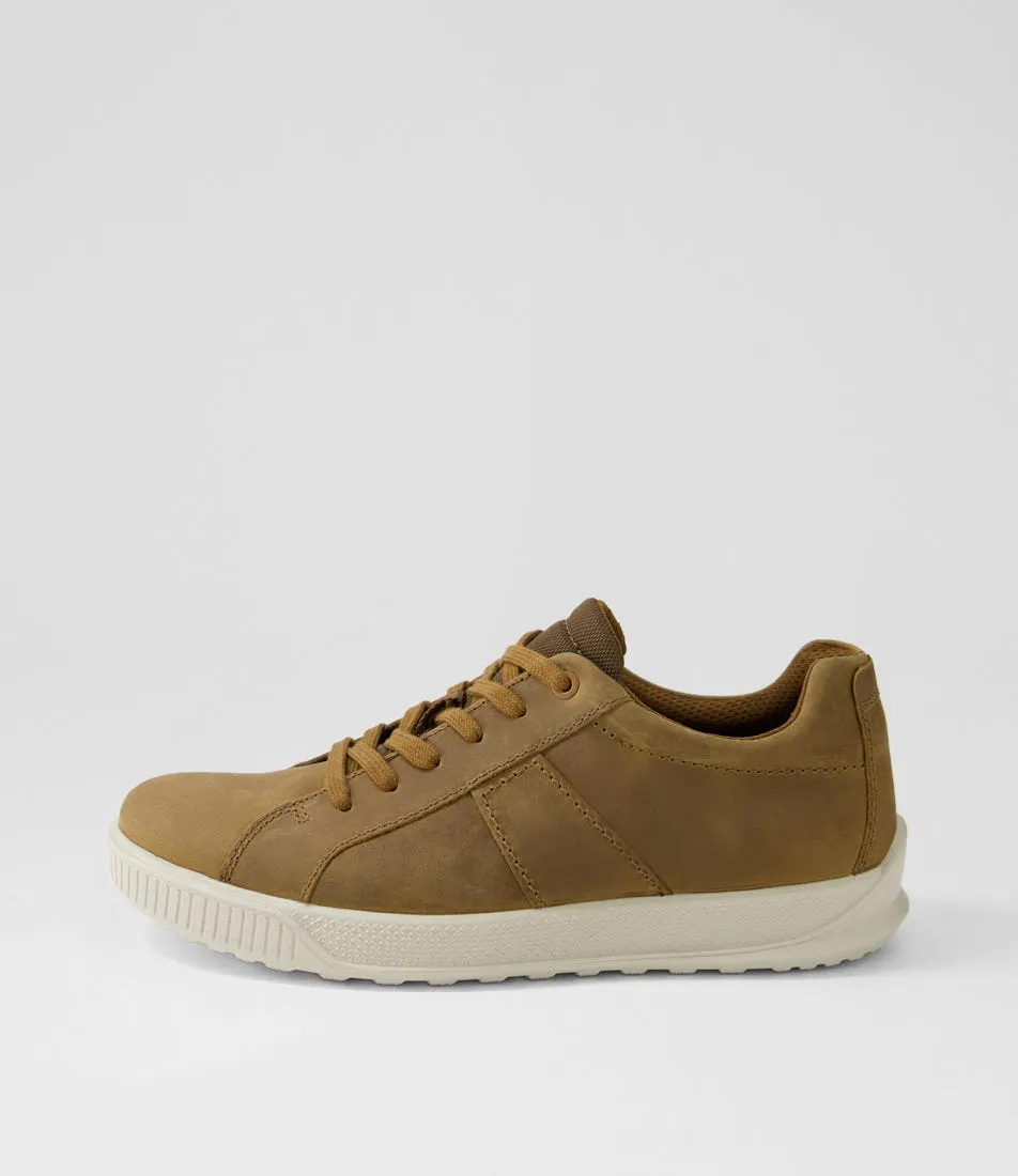 ECCO Byway Camel Nubuck Sneakers