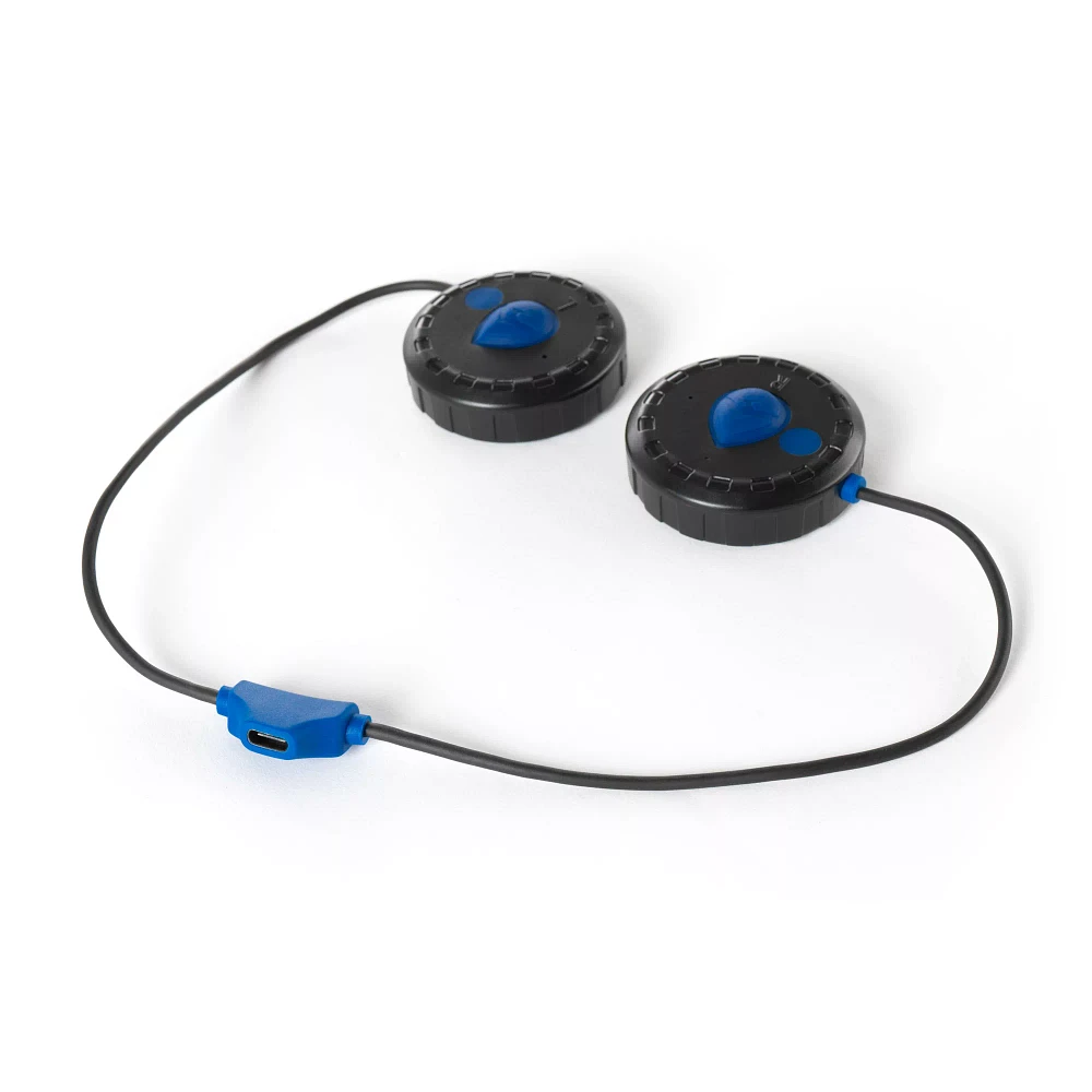 ECOXGEAR EcoPucks Bluetooth Helmet Audio Headphones