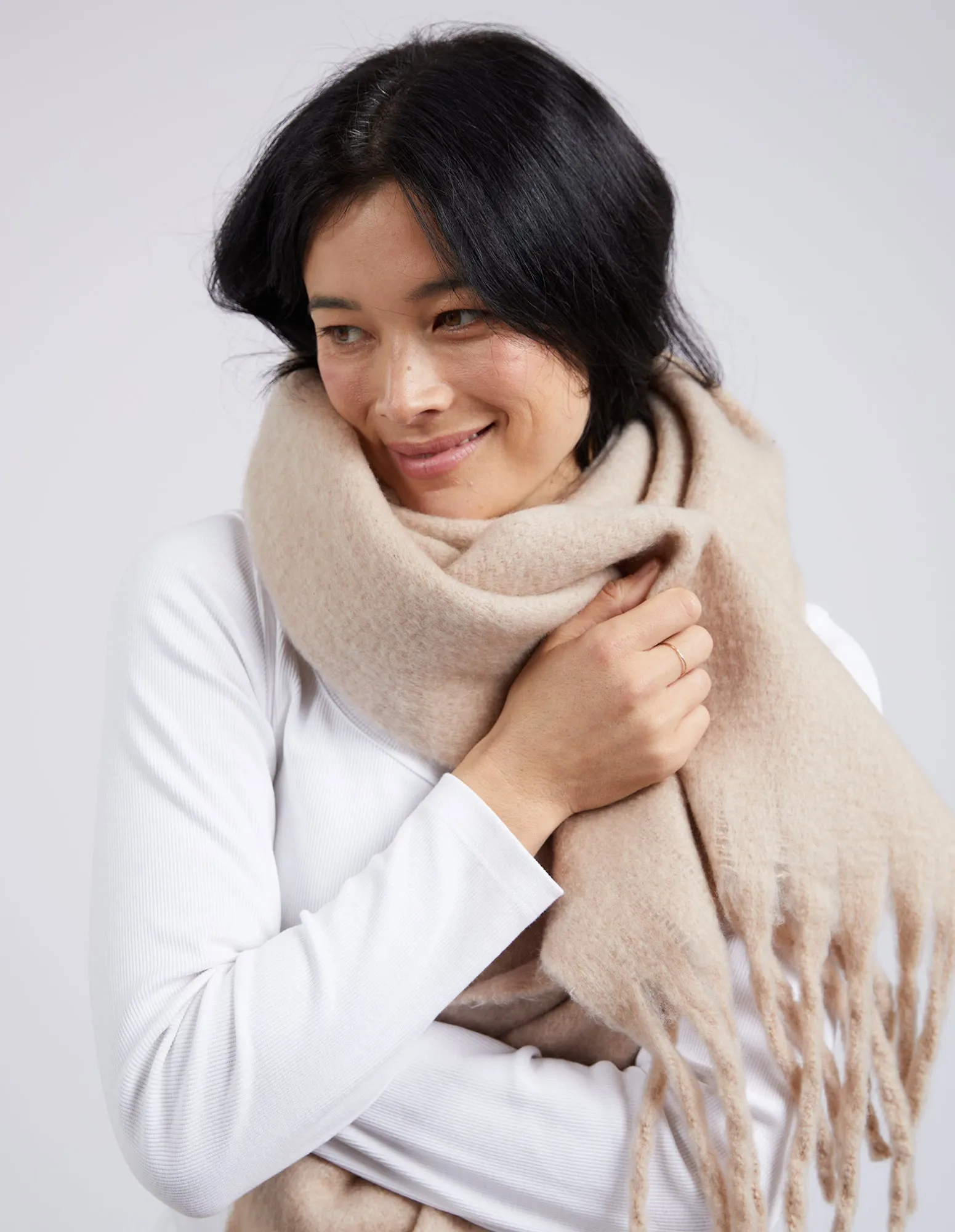 Elm Comfy Scarf Oatmeal