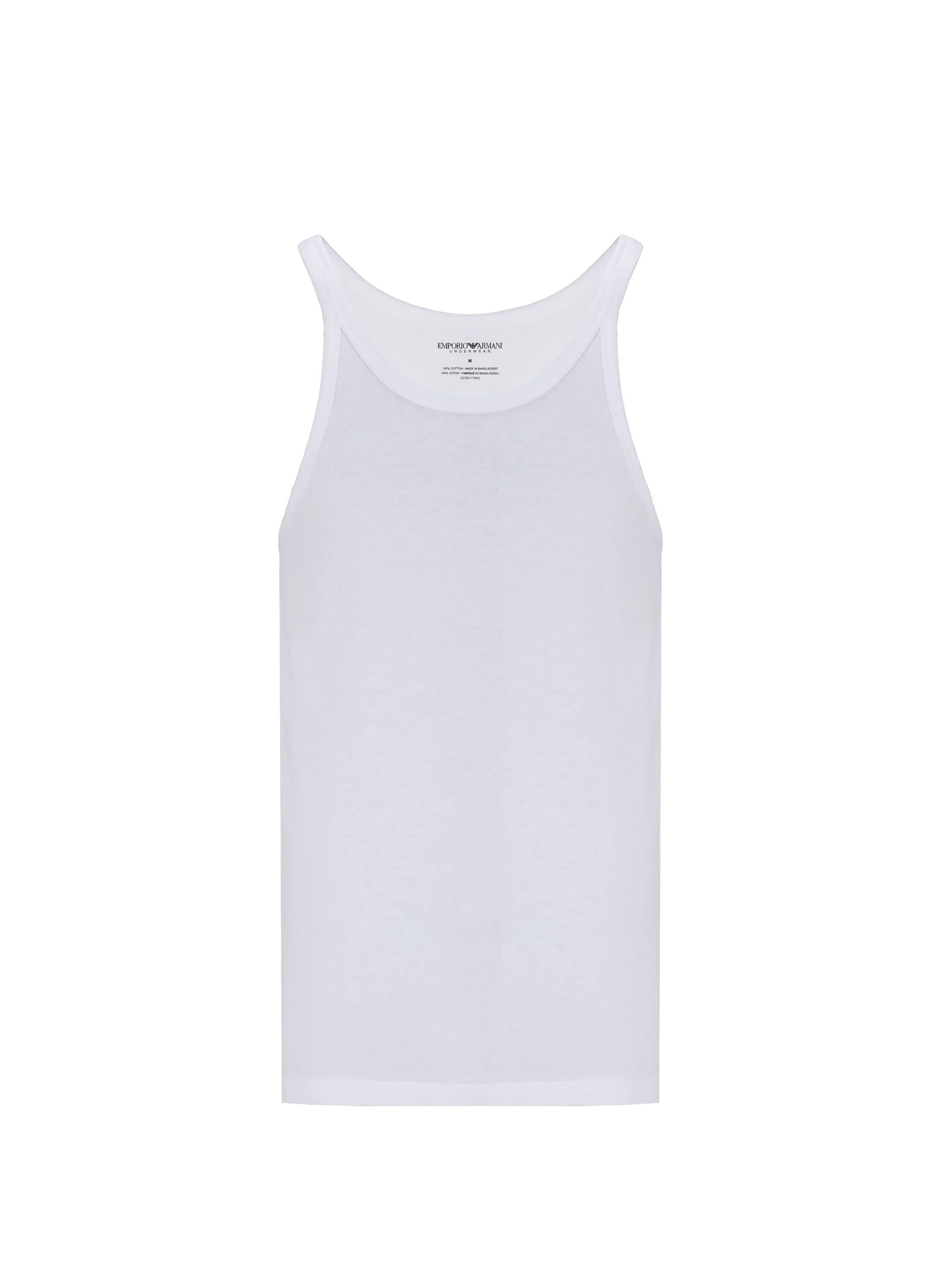 Emporio armani  Cotton tank top  - Multicolour