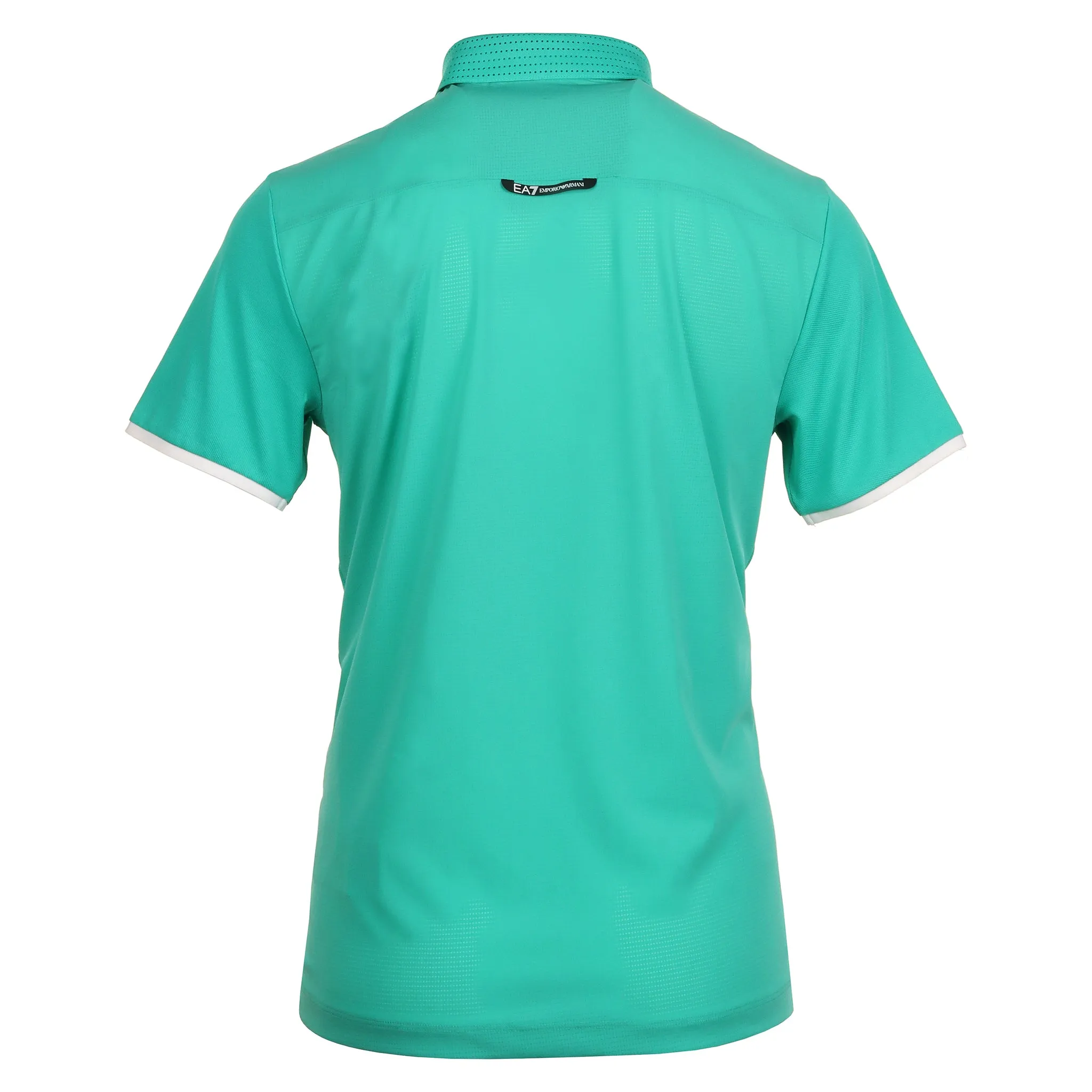 Emporio Armani EA7 Golf Ventus7 Perf Collar Polo Shirt