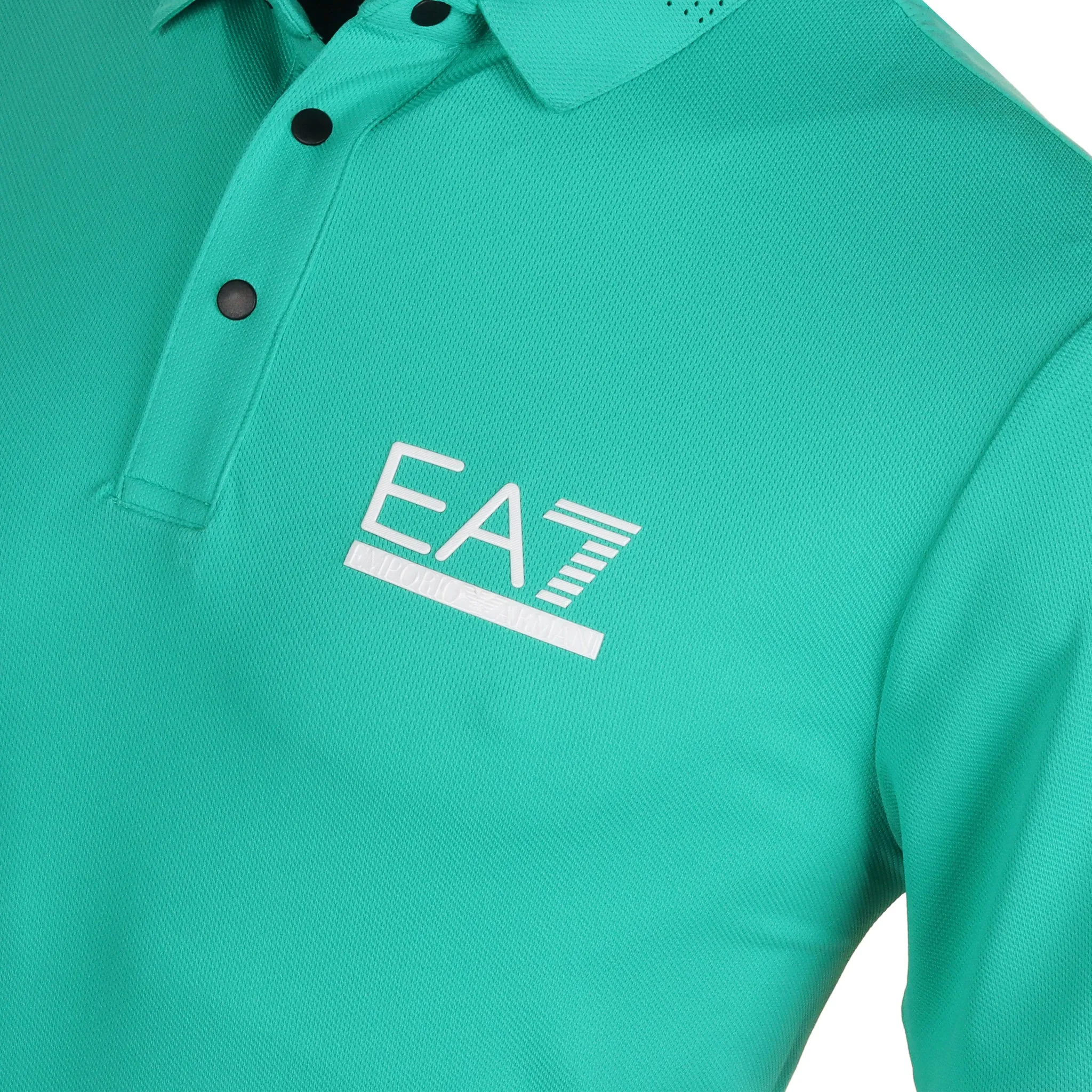 Emporio Armani EA7 Golf Ventus7 Perf Collar Polo Shirt