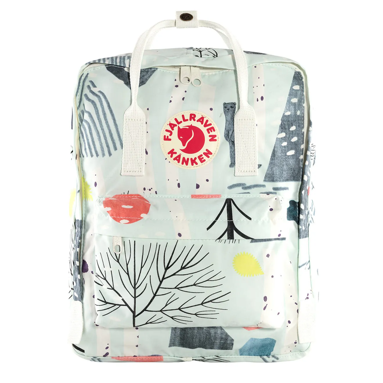 Fjallraven Kanken Art Classic Backpack Birch Forest