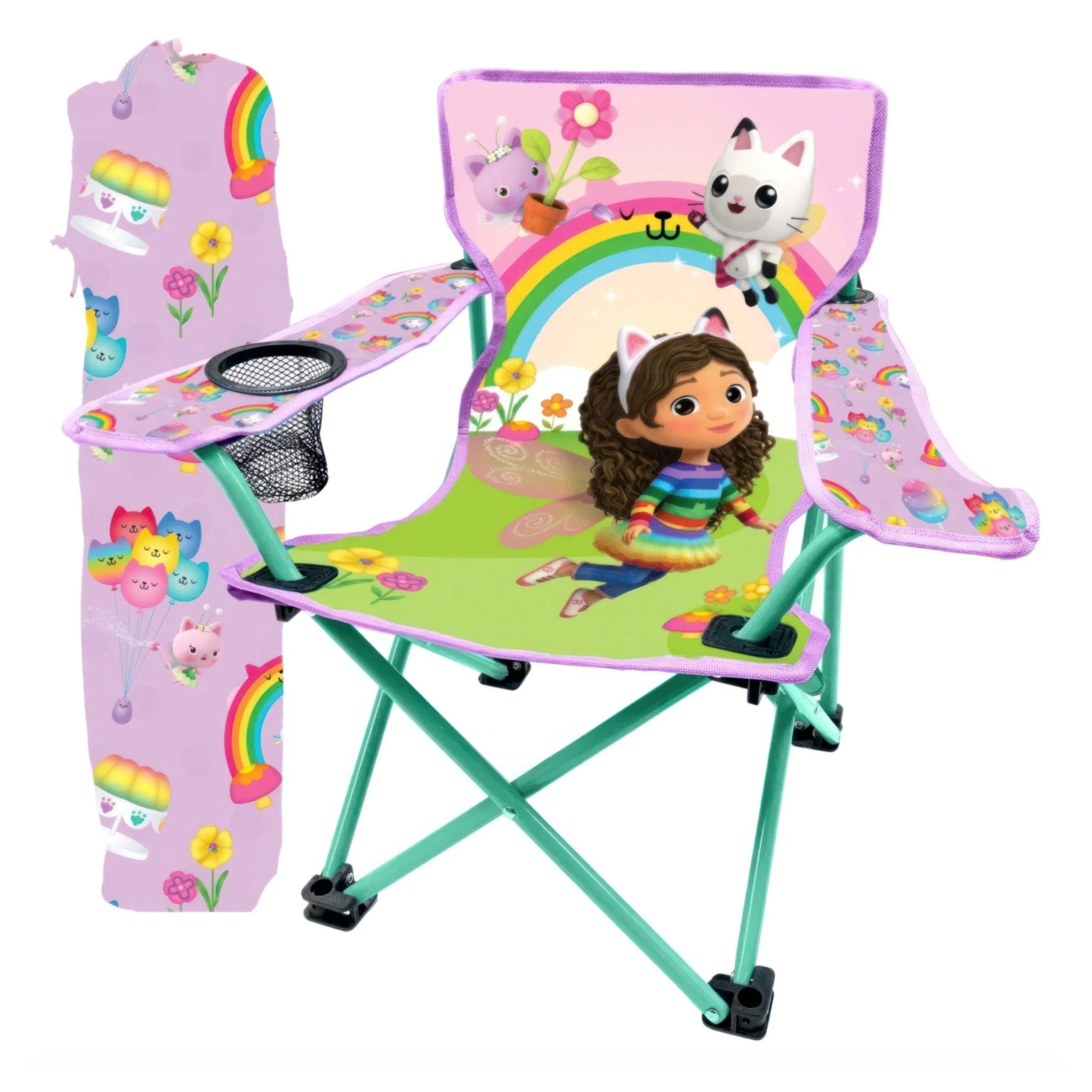 Gabby's Dollhouse Pink Camping Chair - Gabby's Dollhouse  - Clement