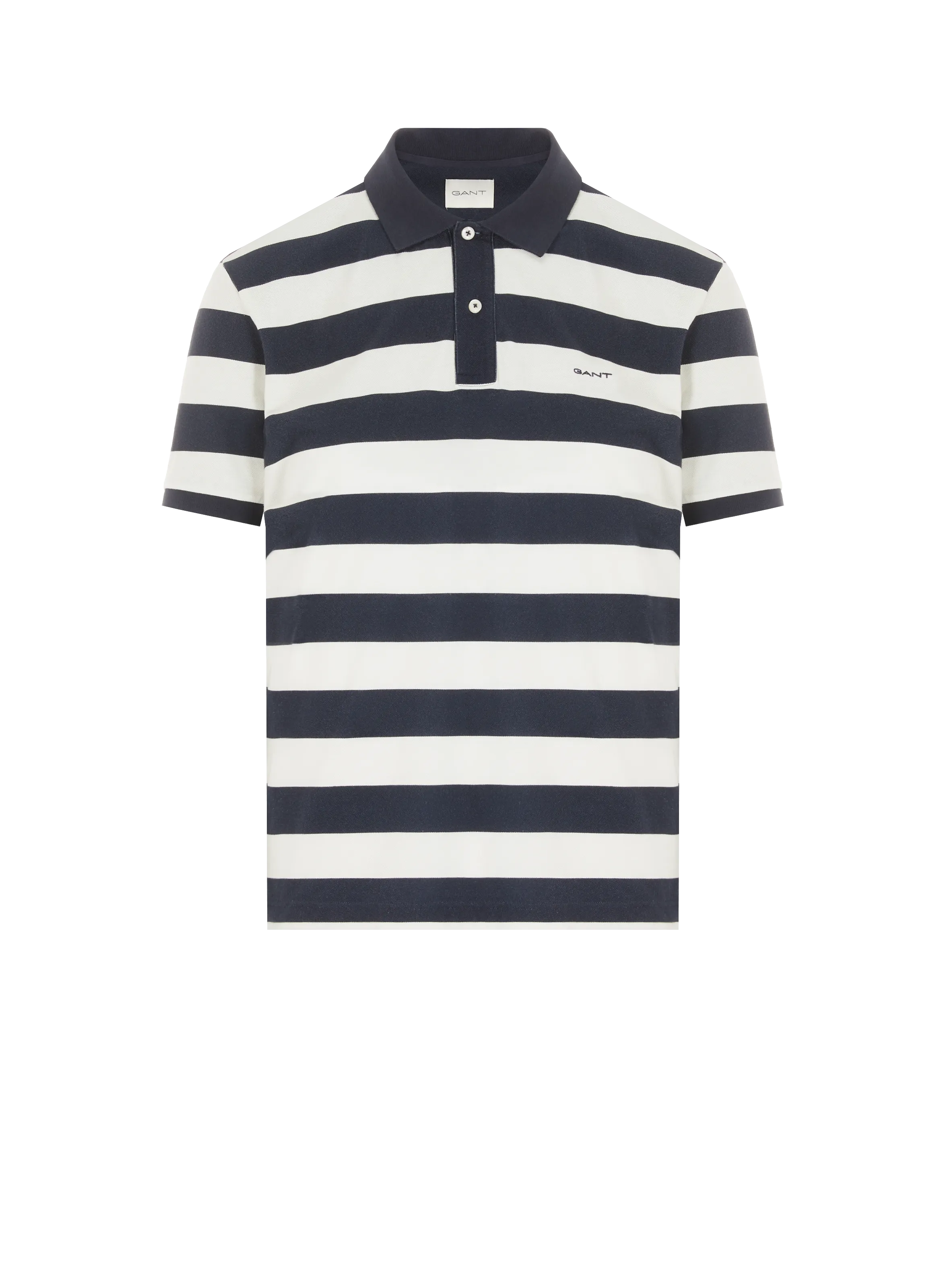 GANT  Striped cotton polo shirt - Blue