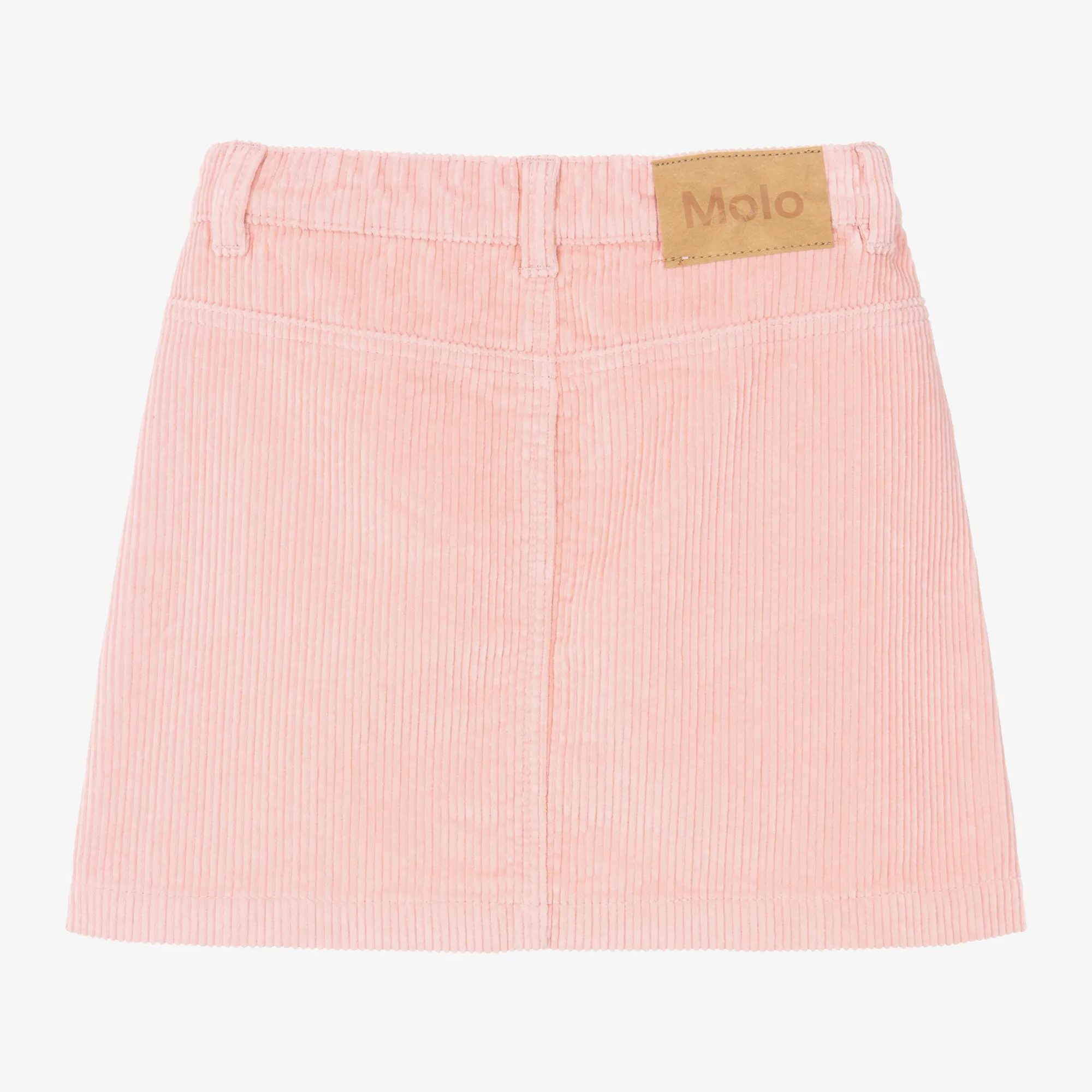 Girls Pink Corduroy Skirt